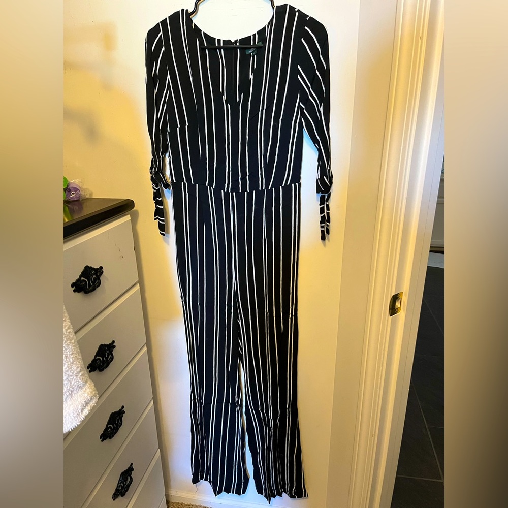 Striped Jumpsuit